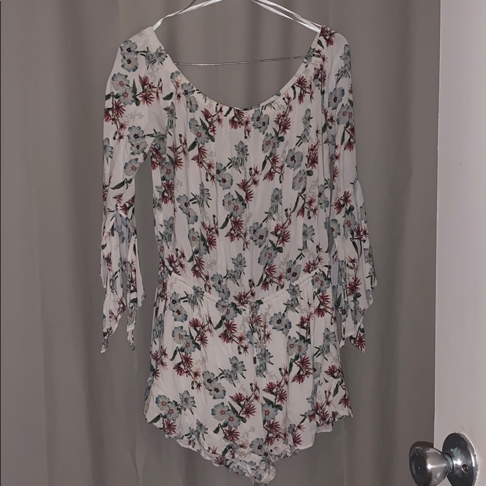 Floral Jumpsuit Dress